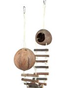 Trixie Casuta Din Cocos cu Scarita 13-100 cm 62103