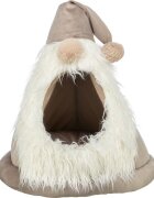 Trixie culcus tip pestera X-Mas pitic bej 927104 45x47 cm
