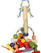 Trixie Jucarie Pasari Lemn Multicolor 31 cm 58963