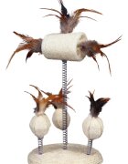 Trixie Jucarie Pendul cu Mingi si Pana 15x30 cm 40721