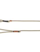 Trixie Lesa Coarda Be Nordic S - M: 1 m/ 8 mm Nisipiu/ Negru
