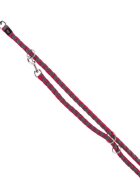 Trixie Lesa Coarda Cavo Reglabila 2 m/18 mm Fuchsia/Gri 143611