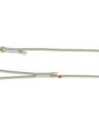 Trixie Lesa Coarda S - XL: 1 m/ 10 mm Gri/ Gri Deschis