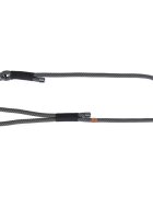 Trixie Lesa Coarda S - XL: 1 m/ 10 mm Negru/ Gri