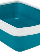 Trixie Litiera 37x15x47 cm Verde Petrol cu Alb 40180