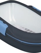 Trixie Litiera Berto 39x22x59 cm cu Sistem de Separare Albastru 40154