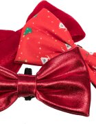 Trixie papion X-Mas rosu 92524 10 cm