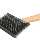 Trixie Perie Soft Cu Pieptene De Curatat Maner Lemn 9x13 cm 2354
