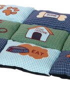 Trixie Pernita Patchwork 80x55 cm Albastru/Gri 37069