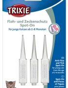 Trixie Picaturi Antiparazitare Pisica 2-8 luni 3x0.6 ml 25379