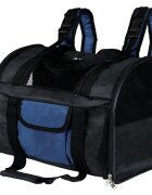 Trixie Rucsac Connor Nylon 42x30x21 cm Negru/Albastru 2882