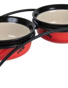 Trixie Set 2 buc Castron Ceramica In Suport 0.25 l/12.5 cm 24790