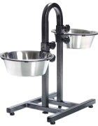 Trixie Stativ cu 2 Castroane 2.8 l Diametru de 24 cm 2497