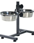 Trixie Stativ cu 2 Castroane 2x0.75 l/15 cm 24920