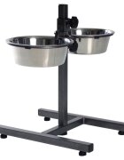 Trixie Stativ cu 2 Castroane 2x1.8 l/20 cm 24921