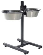 Trixie Stativ cu 2 Castroane 2x2.8 l/24 cm 24922