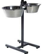 Trixie Stativ cu 2 Castroane 2x4.5 l/28 cm 24923