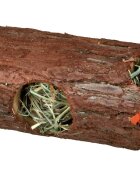 Trixie Tunel Hamsteri/Soareci Lemn Natur cu Morcovi/Mazare 6.5x20 cm