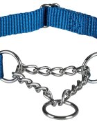 Trixie Zgarda Chinga cu Lant Strangulanta 45-70 cm/25 mm Albastru 20292