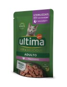 Ultima Cat Hrana umeda pisici Adult Sterilizat Fit & Delicious Curcan 85 g