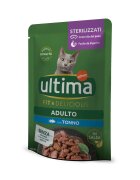 Ultima Cat Hrana umeda pisici Adult Sterilizat Fit & Delicious Ton 85 g