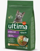 Ultima Cat Hrana uscata pisici Adult Sterilizat Pui 1.5 kg