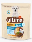 Ultima Dog Hrana uscata caini Mini Junior Pui 800 g