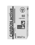 Vetapro Carbon Active Suport Gastrointestinal Caini si Pisici 60 capsule