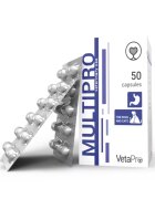 Vetapro Multipro Suport Gastrointestinal Caini si Pisici 50 capsule