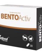 Vetfood Supliment gastrointestinal BentoActiv 30 tablete