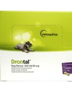 Vetoquinol Drontal Dog Flavour antiparazitar intern pentru caini 102 tablete