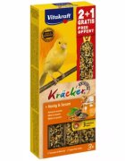 Vitakraft Batoane pentru canari Kracker Miere & Susan 60 g + 30 g