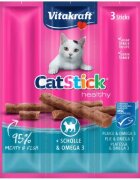 Vitakraft Recompense Pisici CatStick Cambula si Omega-3 3 x 18 g