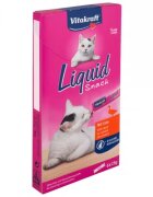 Vitakraft Snack Lichid Pisici Rata si Beta Glucan 6 x 15 g