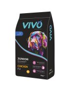 Vivo Hrana Uscata Super Premium Caini Juniori Talie Mica & Medie Pui 10 kg
