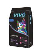 Vivo Hrana Uscata Super Premium Pisici Adulte Sterilizate Pui 10 kg