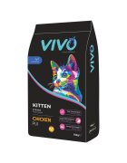 Vivo Hrana Uscata Super Premium Pisici Kitten Pui 10 kg