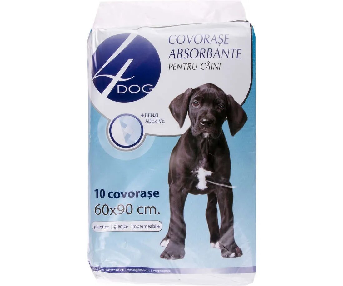 4DOG Covorase Igienice 60 x 90 cm 10 Buc