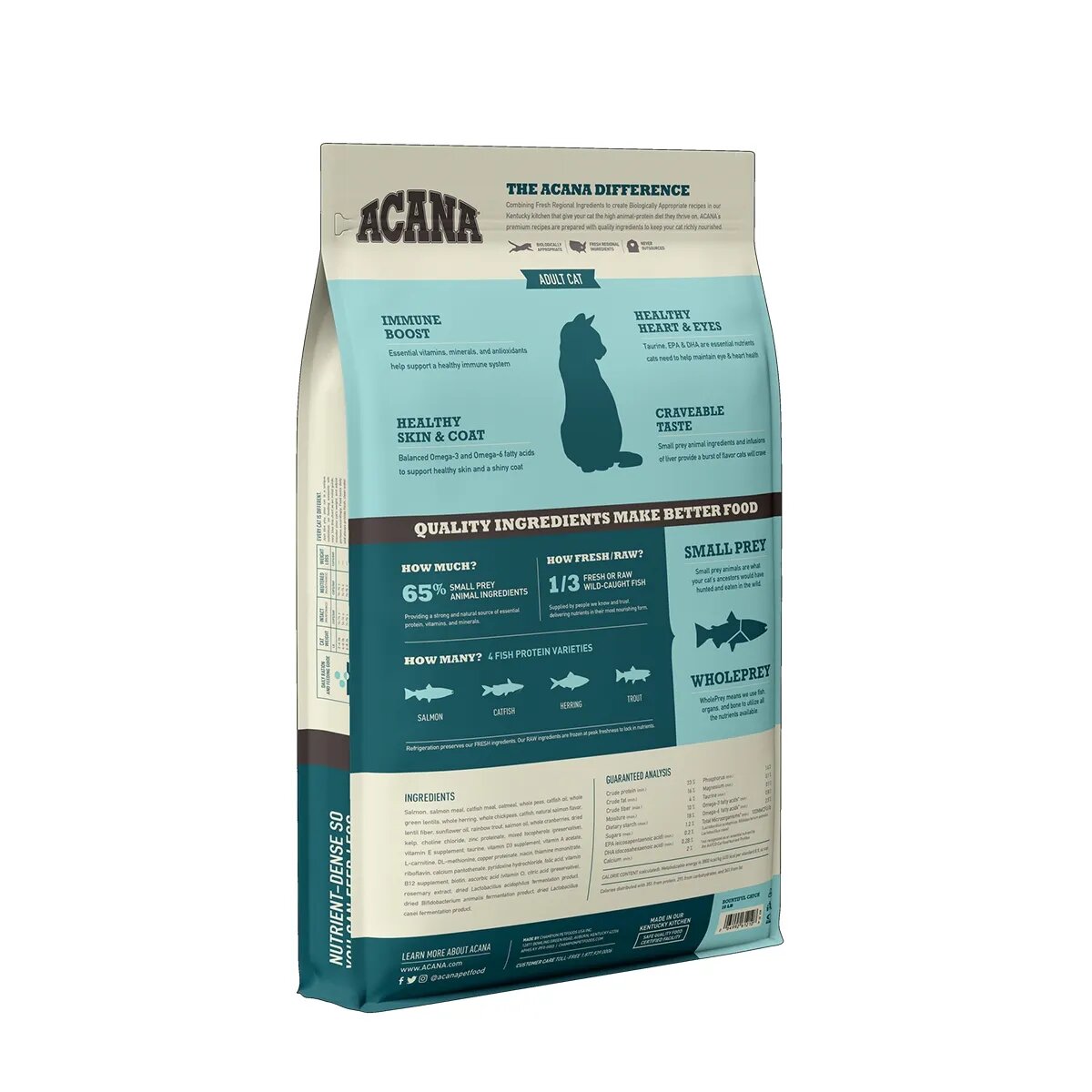 Acana Bountiful Catch hrană uscată pisici 4.5kg