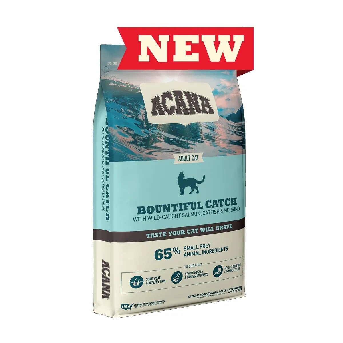 Acana Bountiful Catch hrană uscată pisici 4.5kg