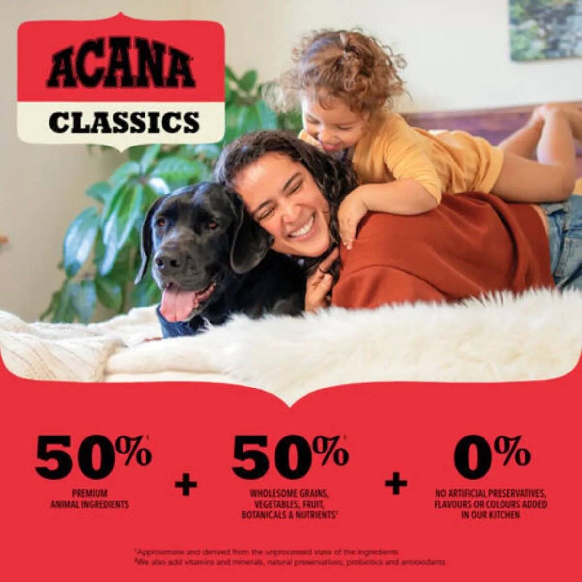 Acana Classics Red XS-XL Vită și Porc hrană uscată câini 14.5kg