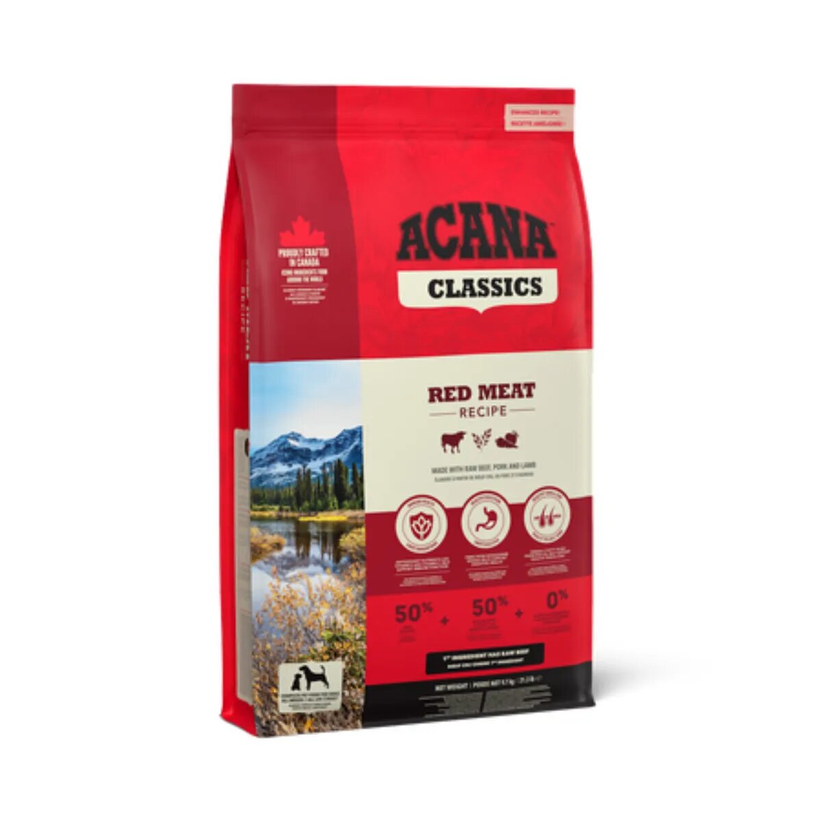 Acana Classics Red XS-XL Vită și Porc hrană uscată câini 2kg
