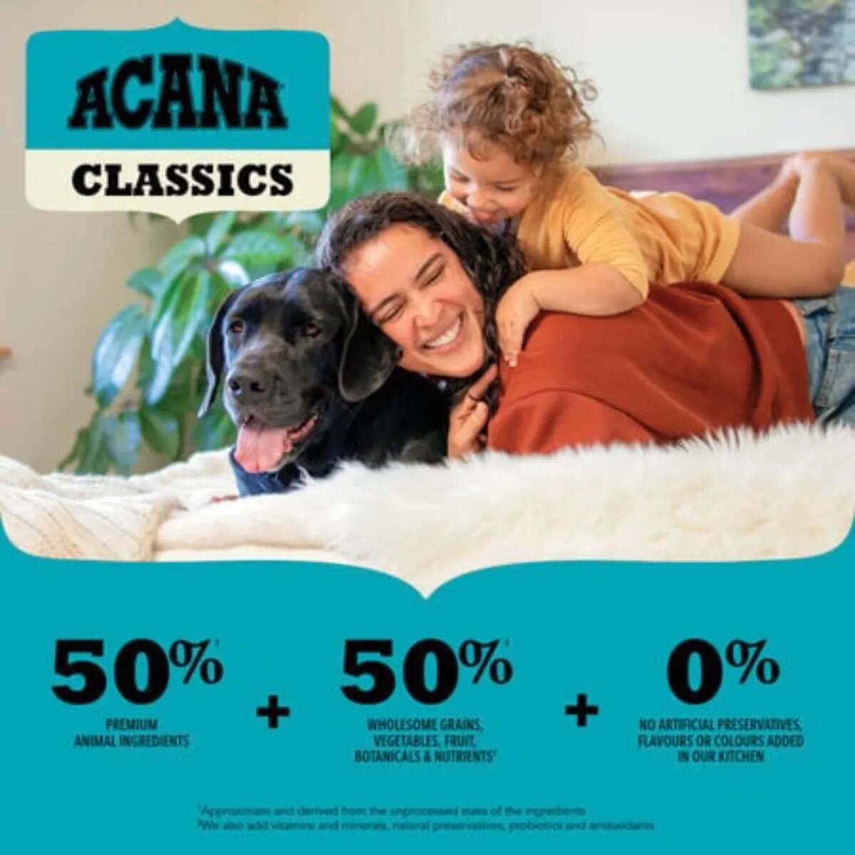 Acana Classics Wild Coast XS-XL Somon și Hering hrană uscată câini 9.7kg