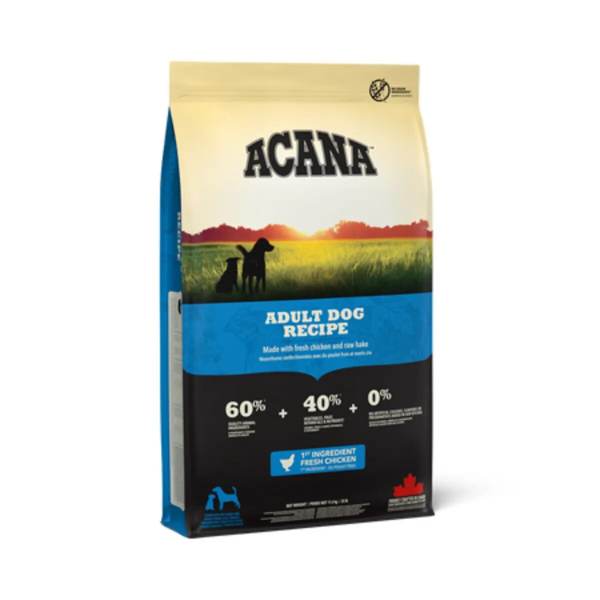 Acana Dog Adult Mediu XS-XL Pui hrană uscată fără cereale câini 2kg