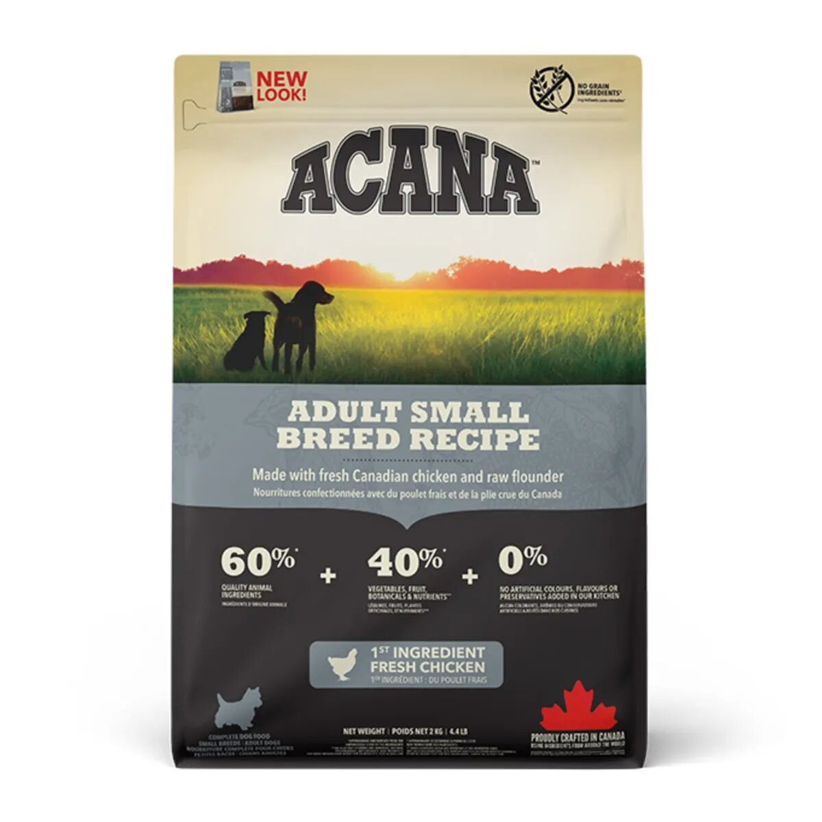 Acana Dog Adult Small Breed hrană uscată fără cereale câini Heritage Adult Small Breed hrană uscată fără cereale câini 2kg