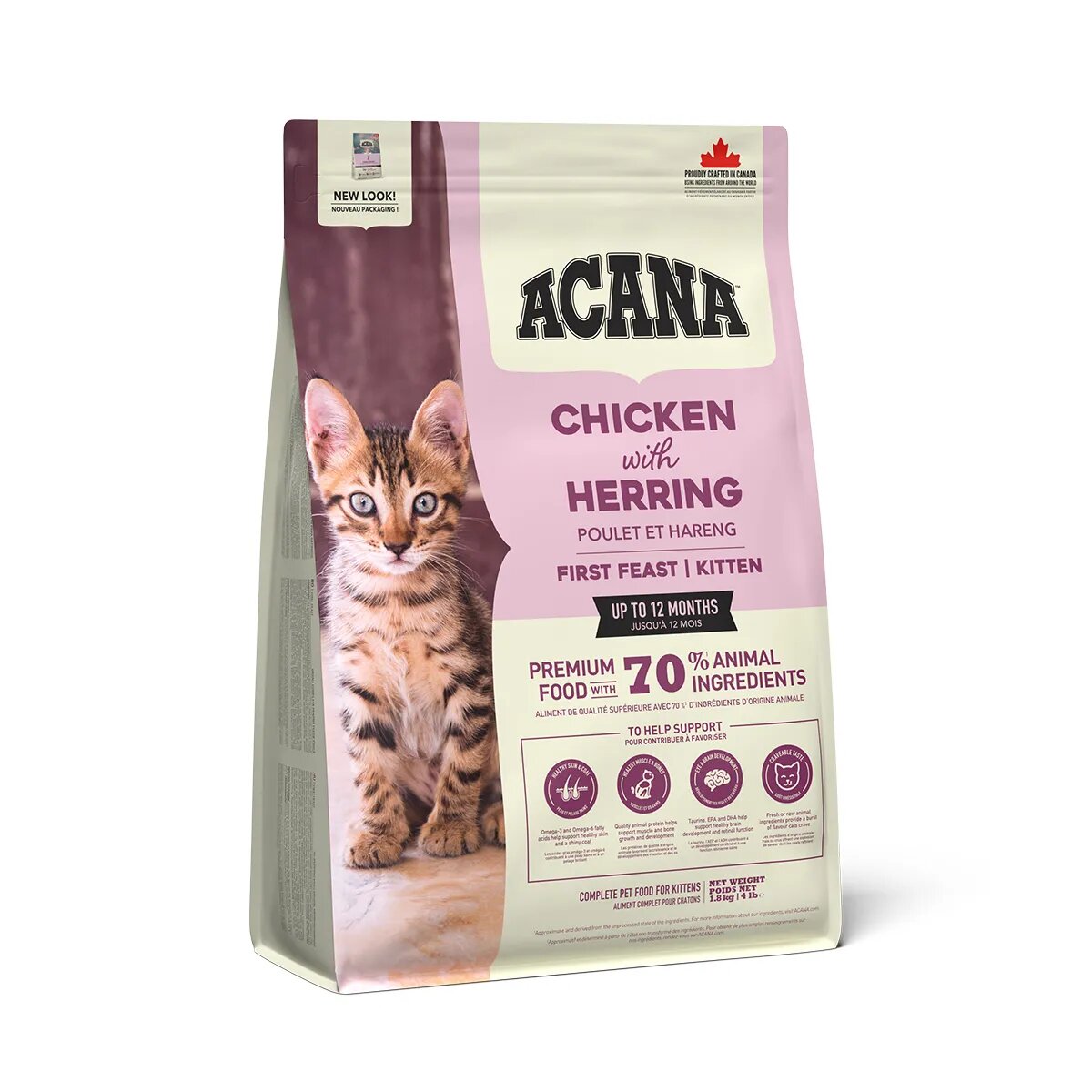 Acana First Feast Junior hrană uscată pisici junior 1.8kg