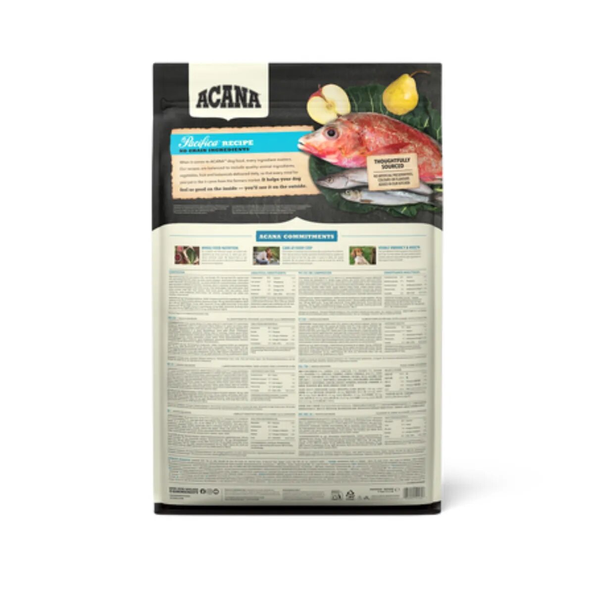Acana Highest Protein Pacifica XS-XL Hering și Macrou hrană uscată fără cereale câini 11.4kg