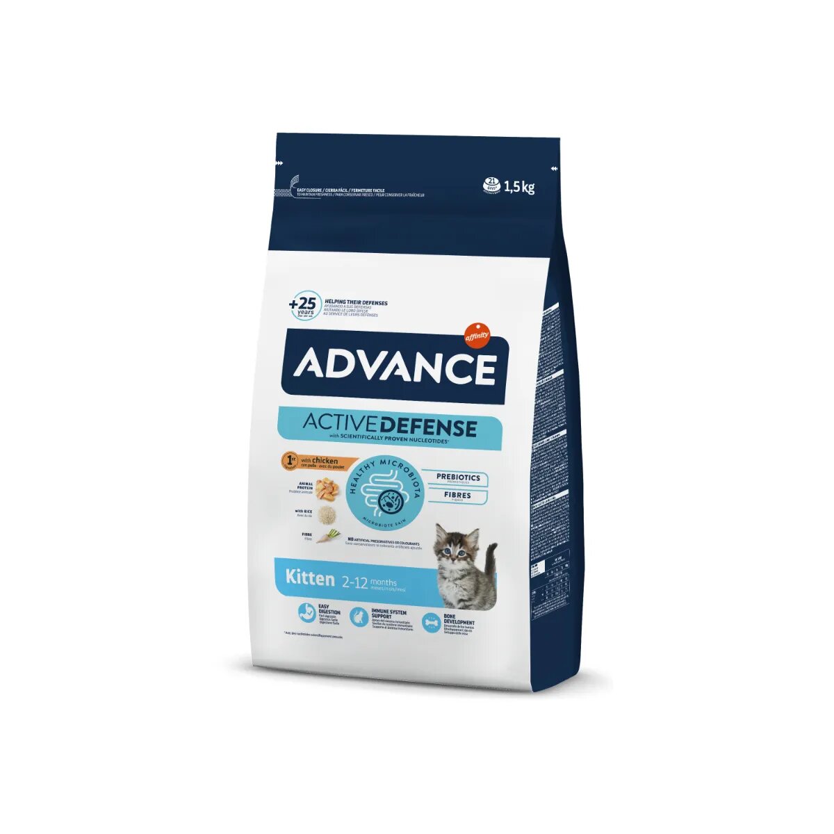 Advance Kitten Pui hrană uscată pisici junior 1.5kg
