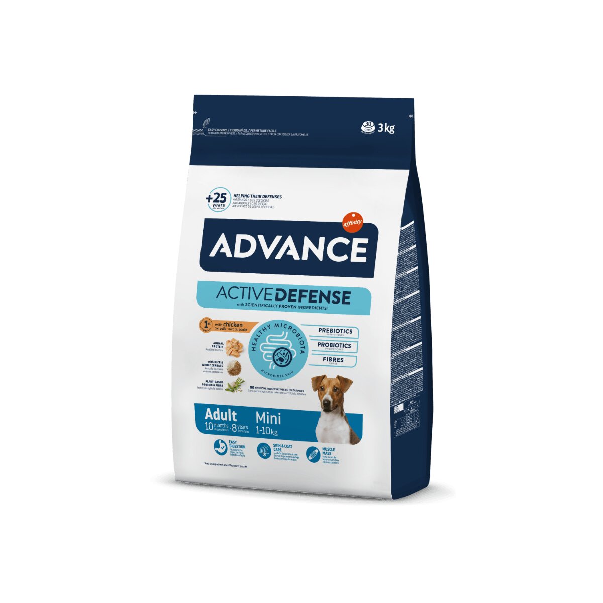 Advance Mini Adult XS-S Pui hrană uscată câini 3kg