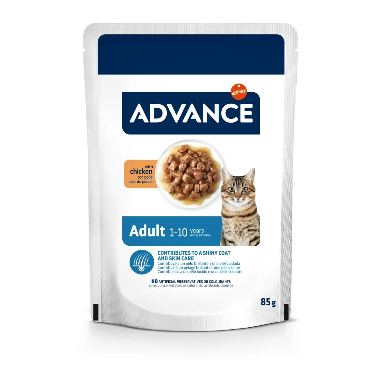 Advance Pui plic hrană umedă pisici (în sos) 85g